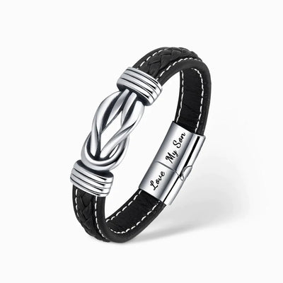 Til Min Sønn - Mor Og Sønn Sammen For Alltid - Infinity Armbånd