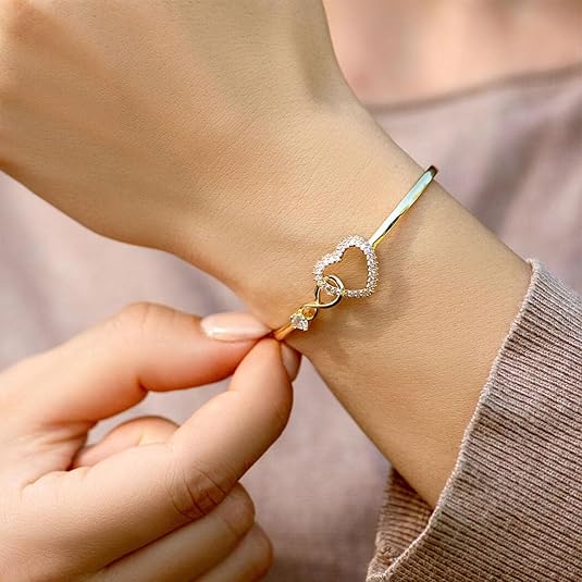 Mormor & Barnebarn - Uendelig  Hjerte Armbånd