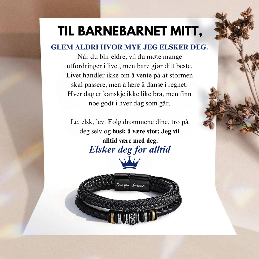 Til Barnebarnet Mitt - Elsker deg for alltid