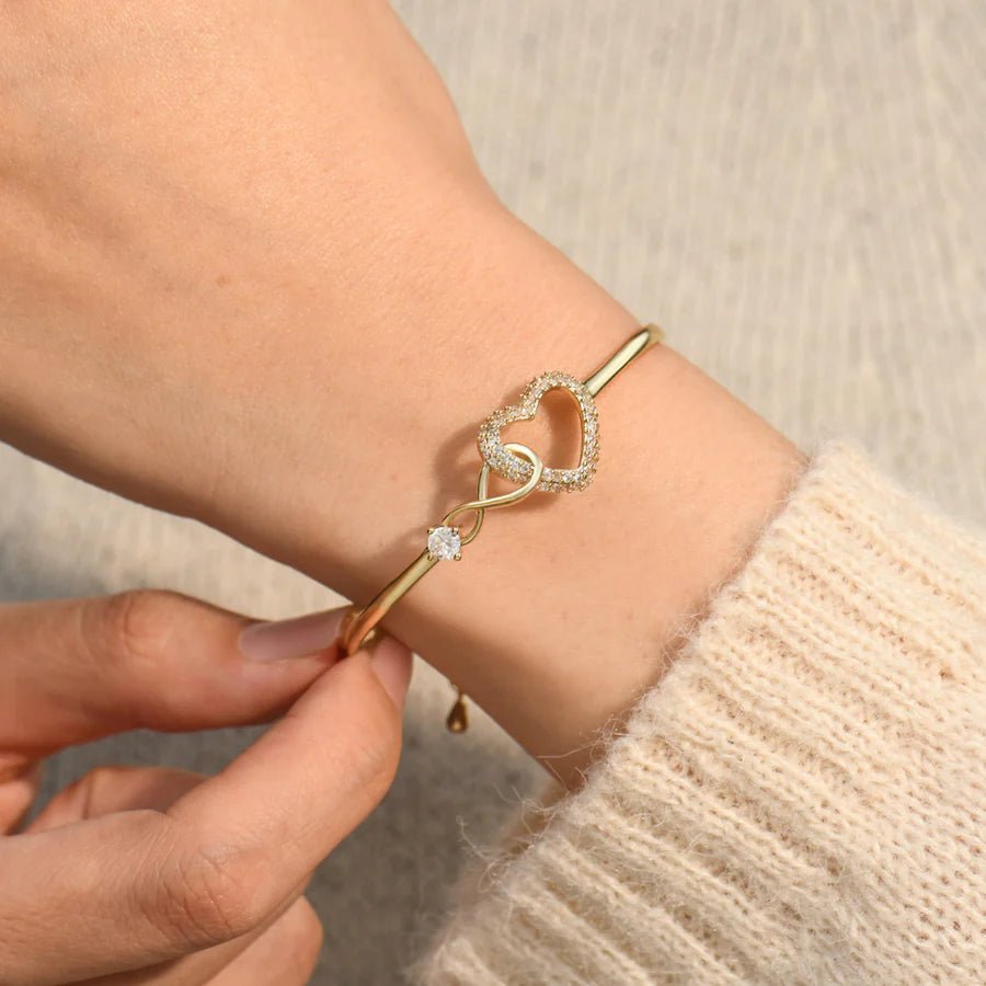 Til Min Datter – Infinity Heart-armbånd – For Alltid Forbundet