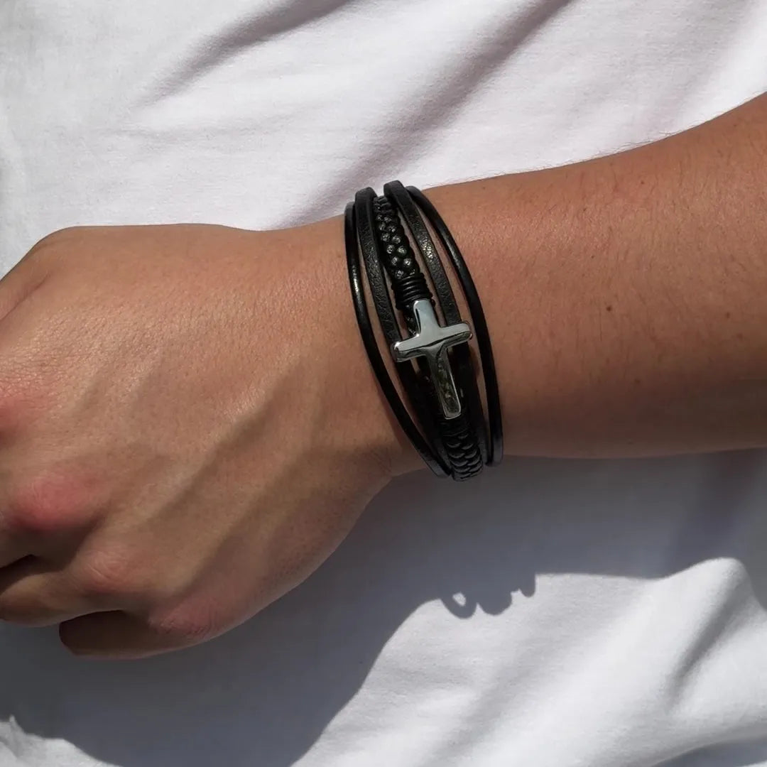 Til Mitt Barnebarn – Personlig Evig Beskytter Tro-Armbånd