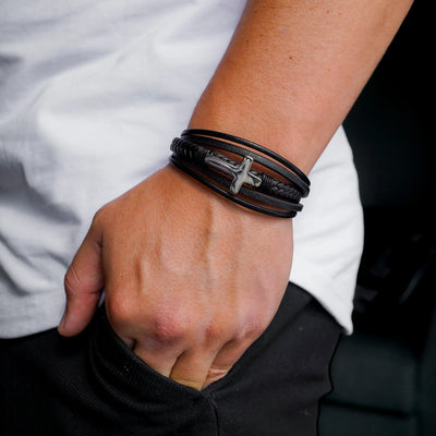 Til Mitt Barnebarn – Personlig Evig Beskytter Tro-Armbånd