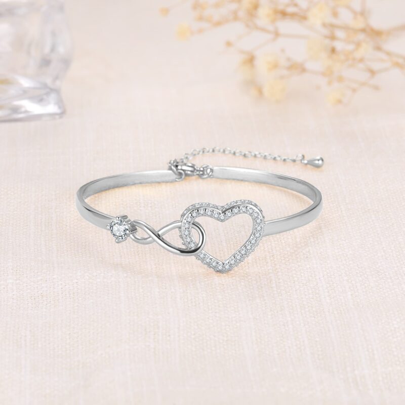 Til Min Datter – Infinity Heart-armbånd – For Alltid Forbundet