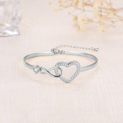 Til Min Datter – Infinity Heart-armbånd – For Alltid Forbundet