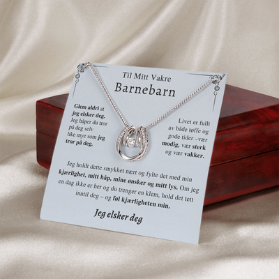 Til Mitt Vakre Barnebarn - Modig Og Vakker – Lucky In Love Halskjede
